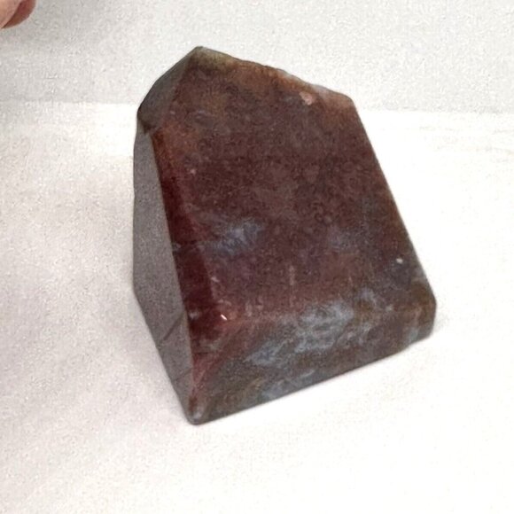 198g Natural Fluorite Polyhedral Crystal Point Specimen Healing Harmony Cleansed - Picture 7 of 7